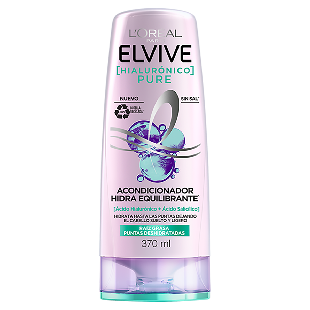 Elvive Hidra Hialurónico Pure Acondicionador 370 ml